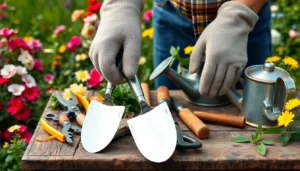 essential gardening tools