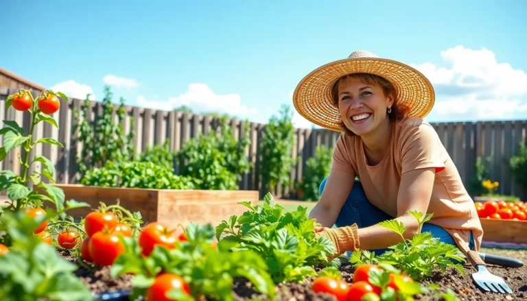 small vegetable garden
